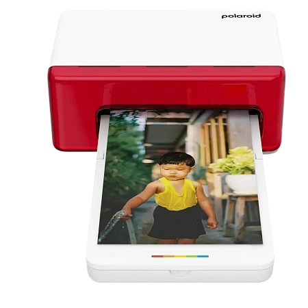 Фотопринтер Polaroid Hi Print 4x6, Белый | Красный Фотопринтер Polaroid Hi Print 4x6, Белый | Красный