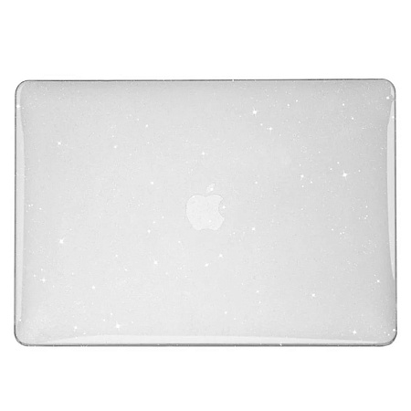 Чехол для ноутбука Tech Protect Smartshell Macbook Air 13 (2018-2020), 13", Поликарбонат, Glitter Clear