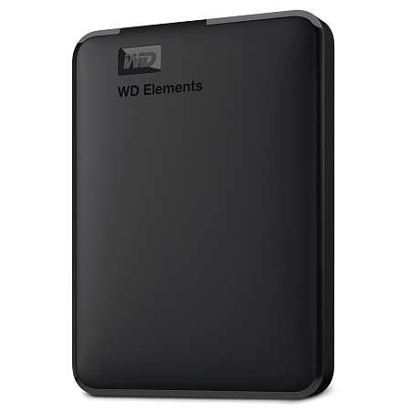 Внешний портативный жесткий диск Western Digital WD Elements,  4 TB, Чёрный (WDBU6Y0040BBK-WESN)