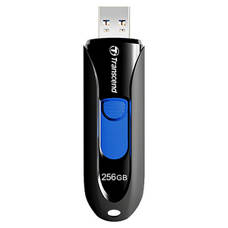USB Flash накопитель Transcend JetFlash 790, 256Гб, Чёрный