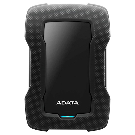 Внешний портативный жесткий диск ADATA HD330,  1 TB, Чёрный (AHD330-1TU31-CBK)