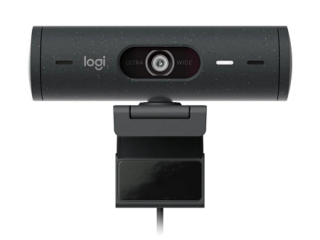 Веб-камера Logitech BRIO 500, Full-HD 1080P, Серый