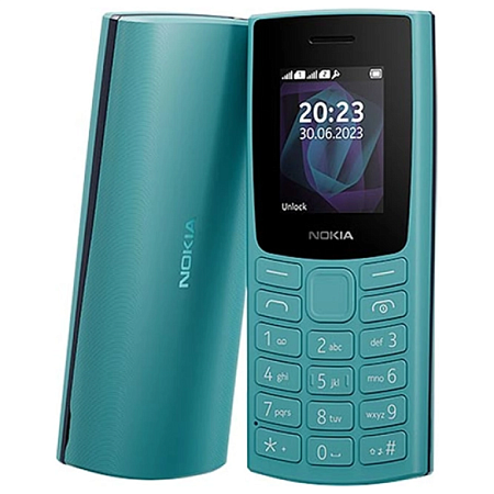 Мобильный телефон Nokia 105 (2023), Cyan