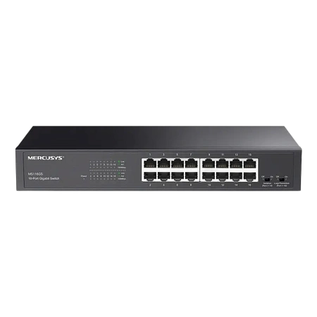 Сетевой коммутатор MERCUSYS MS116GS, 16x 10/100/1000 Мбит/с