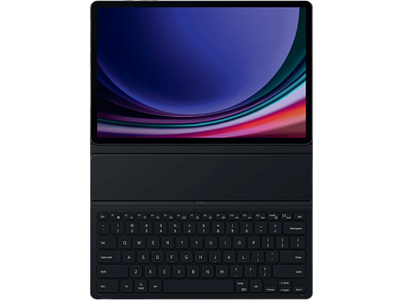 Чехол-клавиатура Samsung Keyboard Tab S9+, 12,4", Чёрный