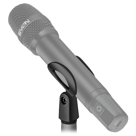 Комплект из двух беспроводных микрофонов SVEN MK-742 / Wireless / Black Комплект из двух беспроводных микрофонов SVEN MK-742 / Wireless / Black
