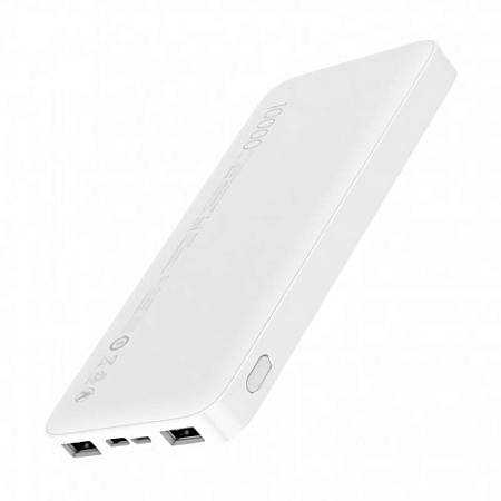 Портативное зарядное устройство Xiaomi Power Bank Redmi, 10000мА·ч, Белый