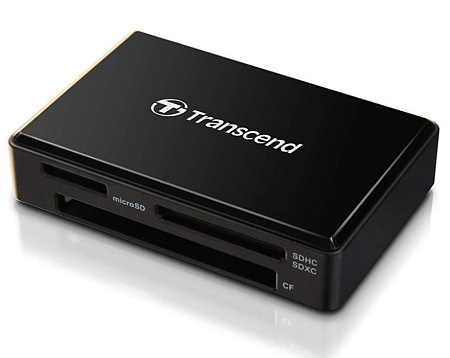 Кардридер Transcend TS-RDF8, micro-USB, USB Type-A, Чёрный