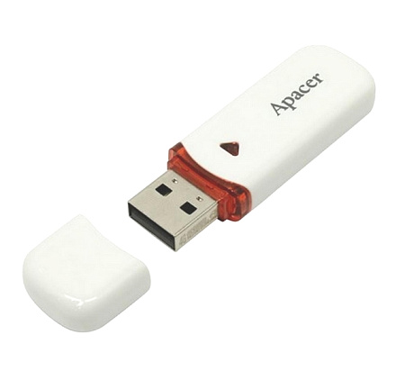 USB Flash накопитель Apacer AH333, 16Гб, Белый