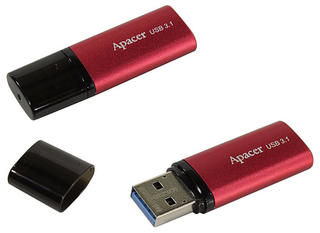 USB Flash накопитель Apacer AH25B, 64Гб, Красный