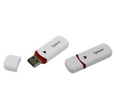 USB Flash накопитель Apacer AH333, 32Гб, Белый
