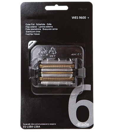 Сменная головка для электробритвы Panasonic WES9600Y1361, Серебристый