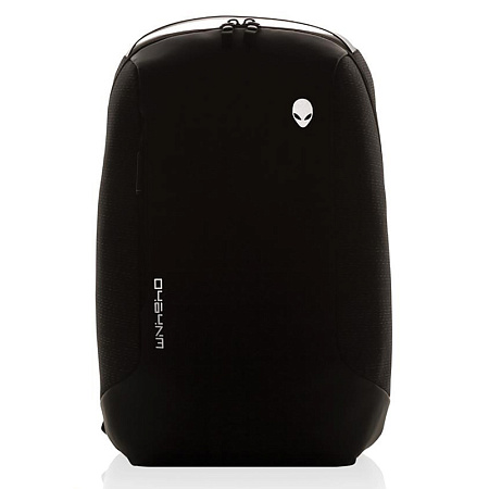 Рюкзак для ноутбука DELL Alienware Horizon, 17", Мягкий нейлекс, вспененный EVA, ткань 840D, Чёрный