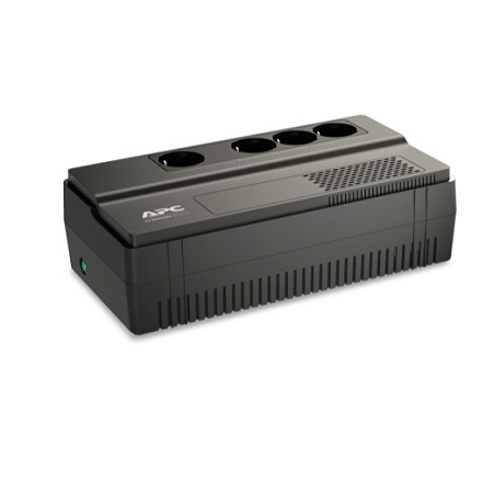 APC Easy-UPS BV650I-GR, 650VA/375W, AVR, Line interactive, 4 x CEE 7/7 Sockets (all 4 Battery Backup + Surge Protected), 1.5m APC Easy-UPS BV650I-GR, 650VA/375W, AVR, Line interactive, 4 x CEE 7/7 Sockets (all 4 Battery Backup + Surge Protected), 1.5m