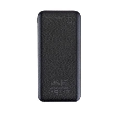 Портативное зарядное устройство RivaCase VA2540, 10000мА·ч, Чёрный
