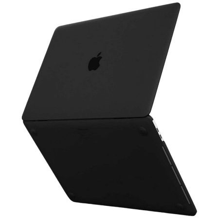 Чехол Tech Protect Smartshell Macbook Pro 16 (2019), Матовый черный