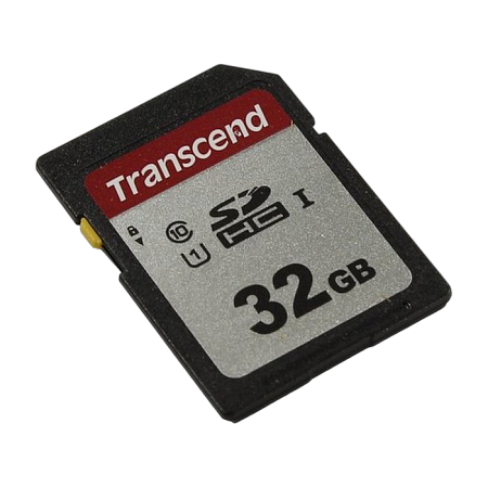 Карта памяти Transcend SDHC Class 10, 32Гб (TS32GSDC300S)