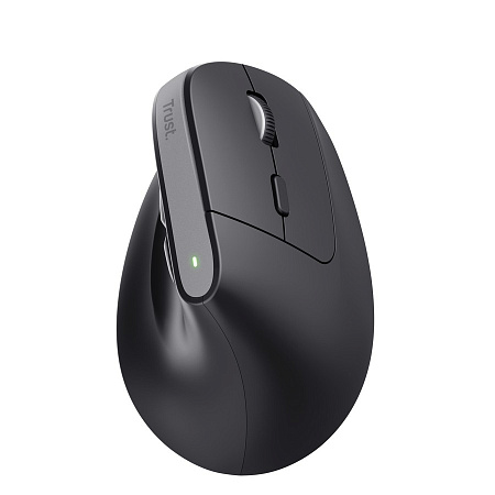 Эргономичная беспроводная мышь Trust Bayo+ / 2.4GHz/ Bluetooth/ Black Эргономичная беспроводная мышь Trust Bayo+ / 2.4GHz/ Bluetooth/ Black