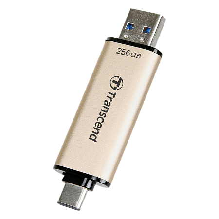 USB Flash накопитель Transcend JetFlash 930C, 256Гб, Золотистый