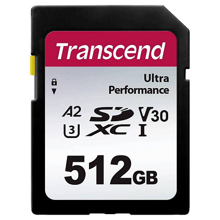 Карта памяти Transcend SDXC 340S, 512Гб (TS512GSDC340S)
