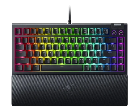 Клавиатура Razer BlackWidow V4 75%, Проводное, Чёрный
