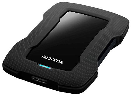 Внешний портативный жесткий диск ADATA HD330,  1 TB, Чёрный (AHD330-1TU31-CBK)