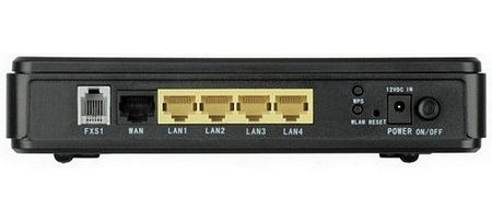 VoIP-маршуризатор  D-Link DVG-N5402SP/1S, Чёрный