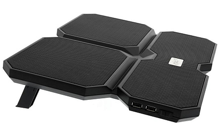 Охлаждающая подставка для ноутбука Deepcool MultiCore X6, 15,6", Чёрный