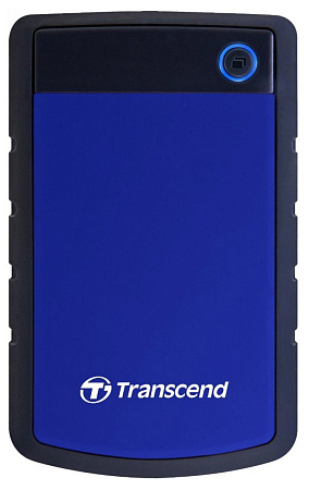 Внешний портативный жесткий диск Transcend StoreJet 25H3B,  4 TB, Морской Синий (TS4TSJ25H3B)