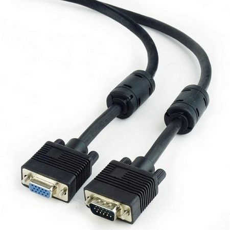 Видео кабель APC Electronic CP6009B, VGA D-Sub (M) - VGA D-Sub, 5м, Чёрный