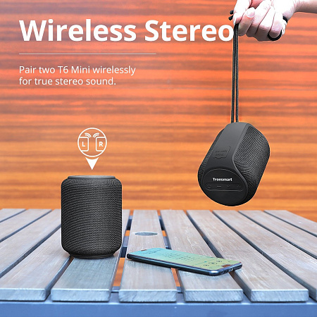 Tronsmart Wireless Speaker T6 Mini, Black