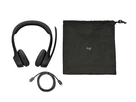 Наушники Беспроводные Logitech Zone 305/ Bluetooth 5.3 / MIDNIGHT BLACK