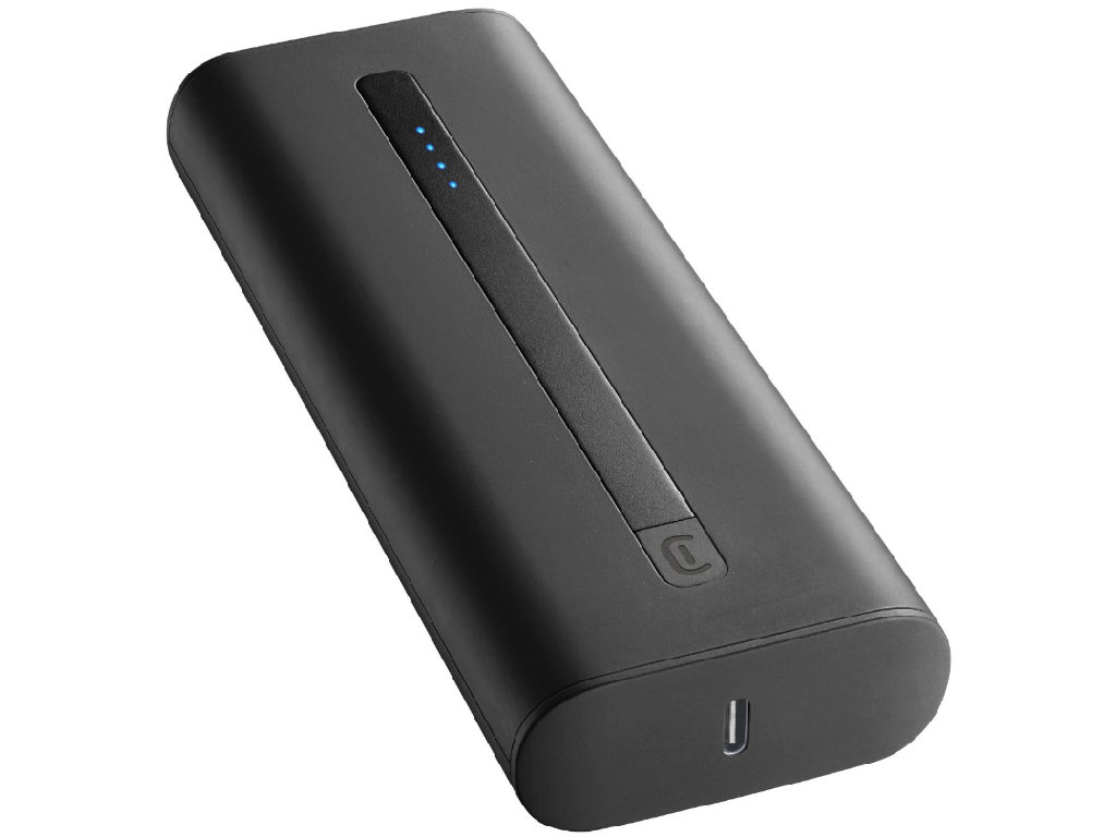 Power Bank Cellularline 20000mAh, PD Thunder, Black, iphone, xiaomi, samsung, oppo, чехол, стекло