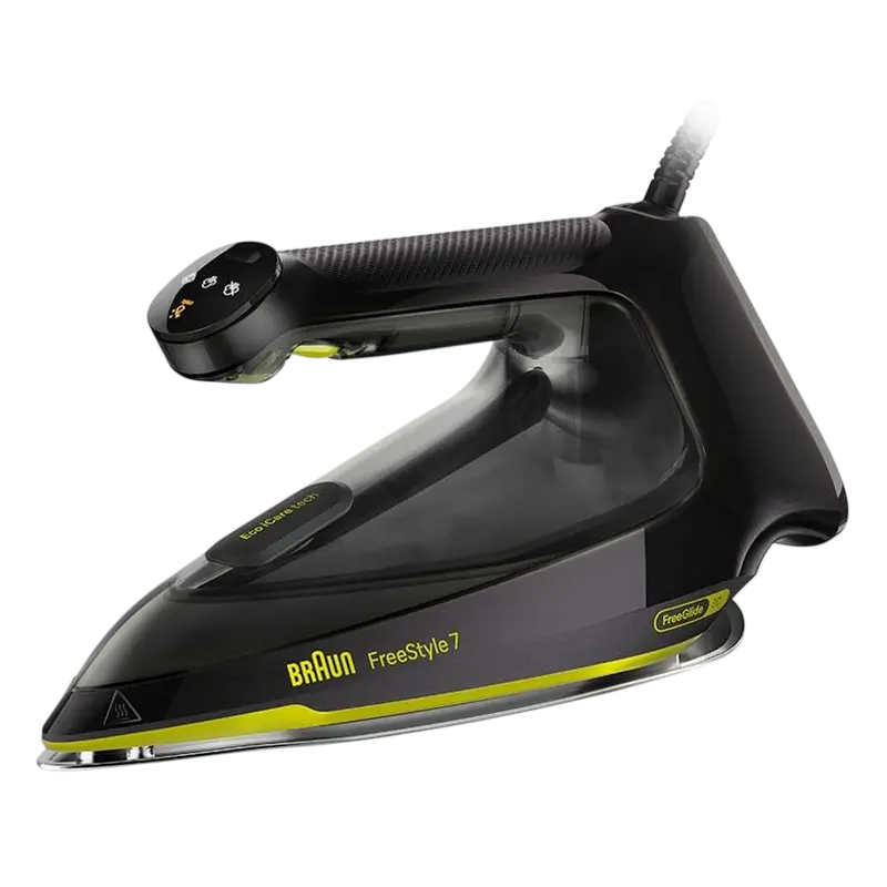 Утюг Braun FI7255GR, 2000Вт, Черный | Зелёный