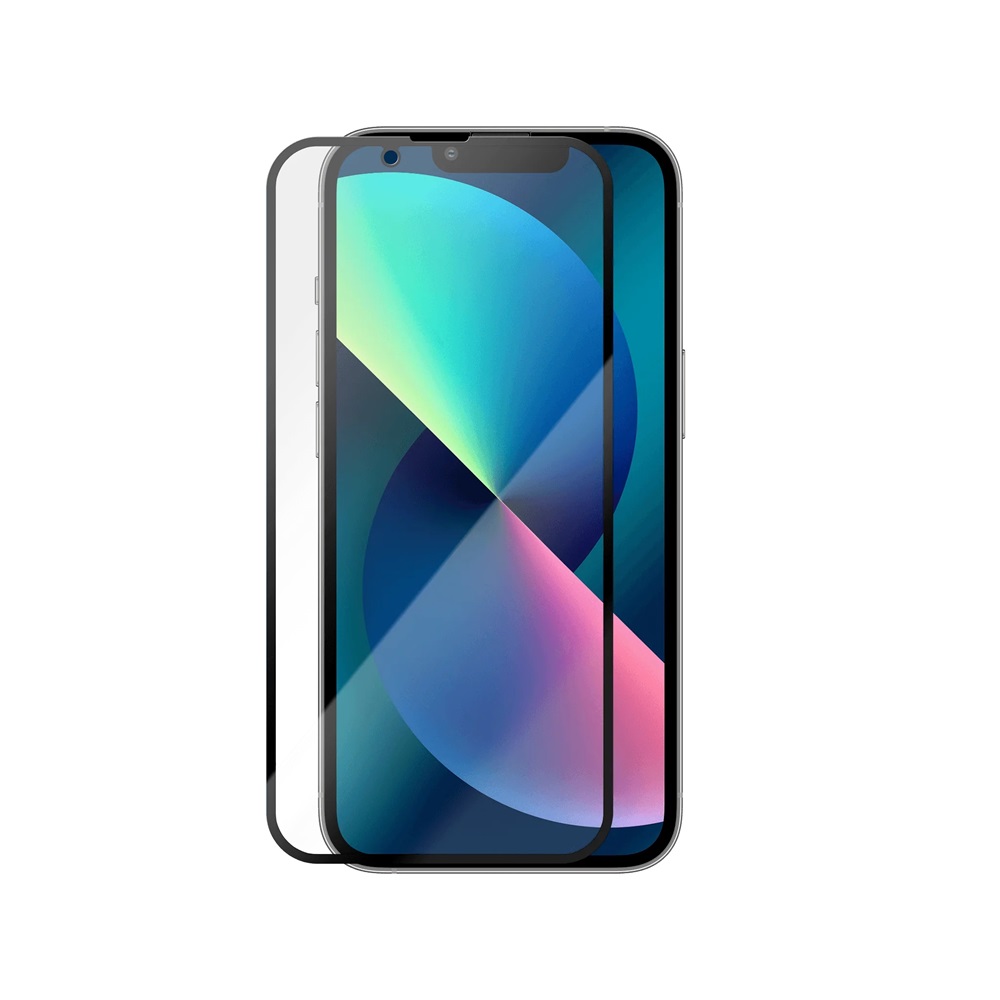 Helmet Diamond Glass 4D Frame iPhone 13 Mini, Black