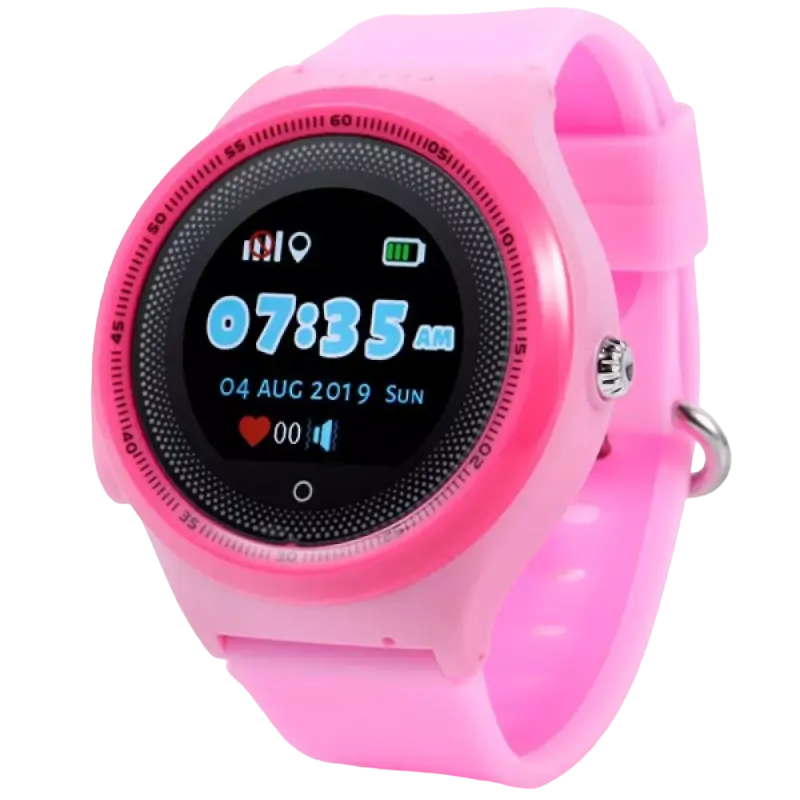 Детские часы Wonlex KT06, Розовый, iphone, xiaomi, samsung, oppo, чехол, стекло