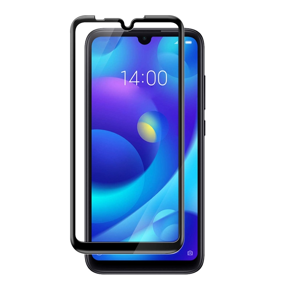 Helmet Diamond Glass 4D Xiaomi Mi Play, Black
