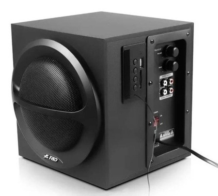 Speakers F&D A111X Black, Bluetooth, USB reader, Remote control, 35w / 13w + 2 x 11w / 2.1