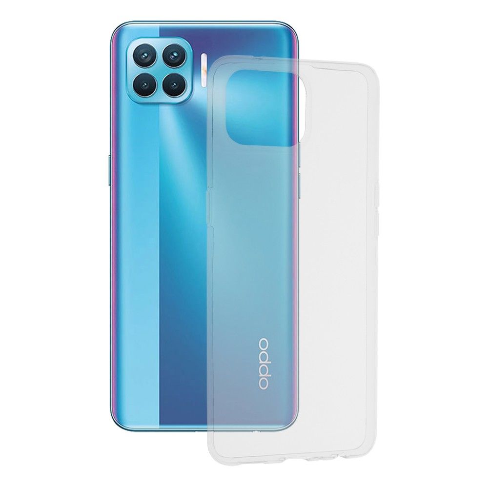 Helmet Case TPU Soft Oppo Reno 4 Lite, Clear