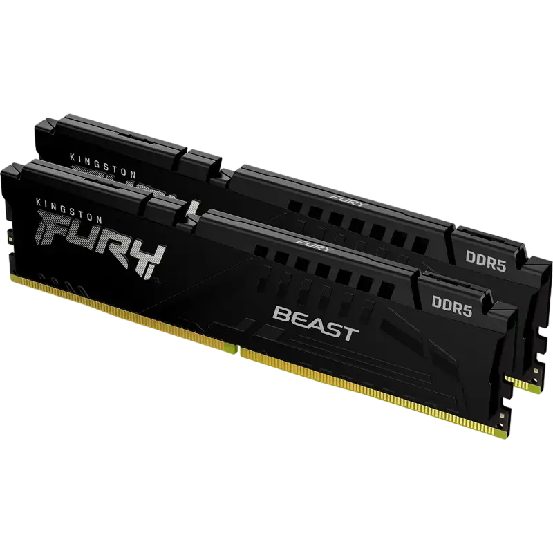 Оперативная память Kingston FURY Beast, DDR5 SDRAM, 6800 МГц, 32 ГБ, KF568C34BBEK2-32,процессоры ,оперативная память, ssd, M2, hdd, кейсы