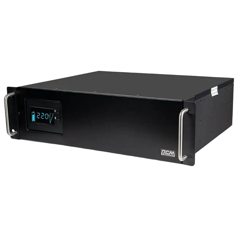 Источник бесперебойного питания PCM KIN-3000AP RM, Линейно-интерактивный, 3000VA, Крепление в стойку, удлинители, ups, стабилизаторы