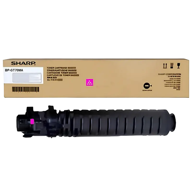 Тонер Sharp BP-GT70MA, Пурпурный,бумага ,чернила, Opc, тонер, dvd, duracell, батарейки