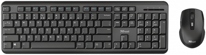 TR_24159 Trust ODY Wireless Silent Keyboard and Mouse Set, Silent keys and mouse buttons, Spill-resistant, RU, Black, клавиатуры ,мышки ,веб камера ,коврики ,флешки , 16gb, 32gb,64gb,128gb,256gb,512,microsd,sd