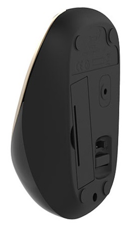 Wireless Mouse Genius NX-7015, 1200 dpi, 3 buttons, Ambidextrous, 57g, BlueEye, 1xAA, 2.4Ghz, Gold