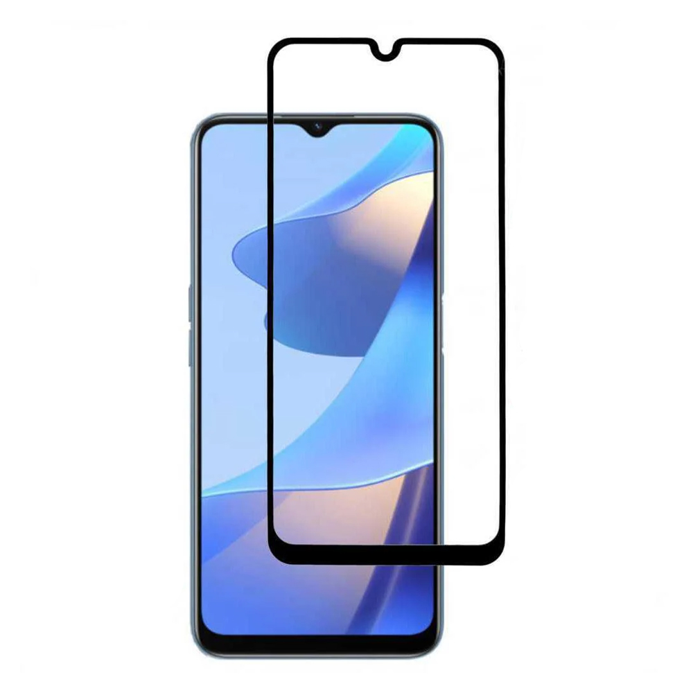Helmet Diamond Glass 4D OPPO A54S, Black
