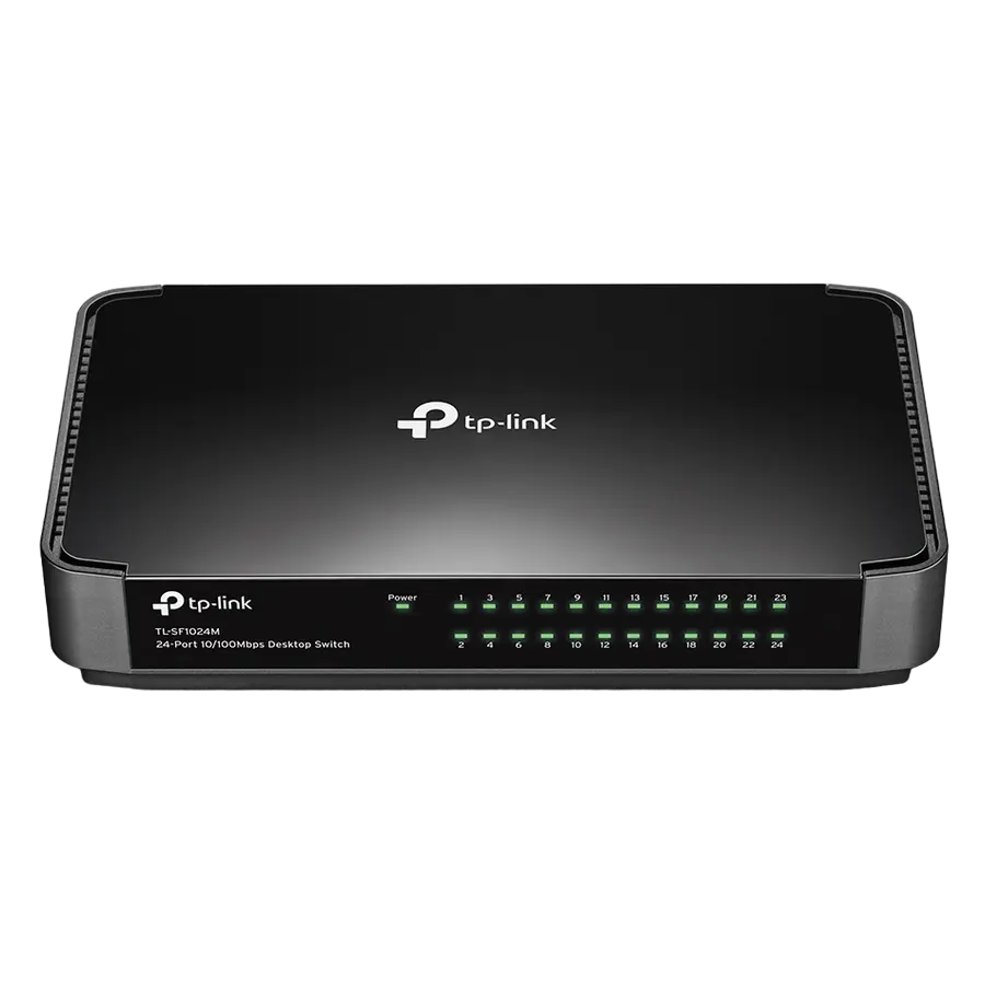 Сетевой коммутатор TP-LINK TL-SF1024M, 24x 10/100 Мбит/с,Роутеры, Модемы, свичь, usb на lan