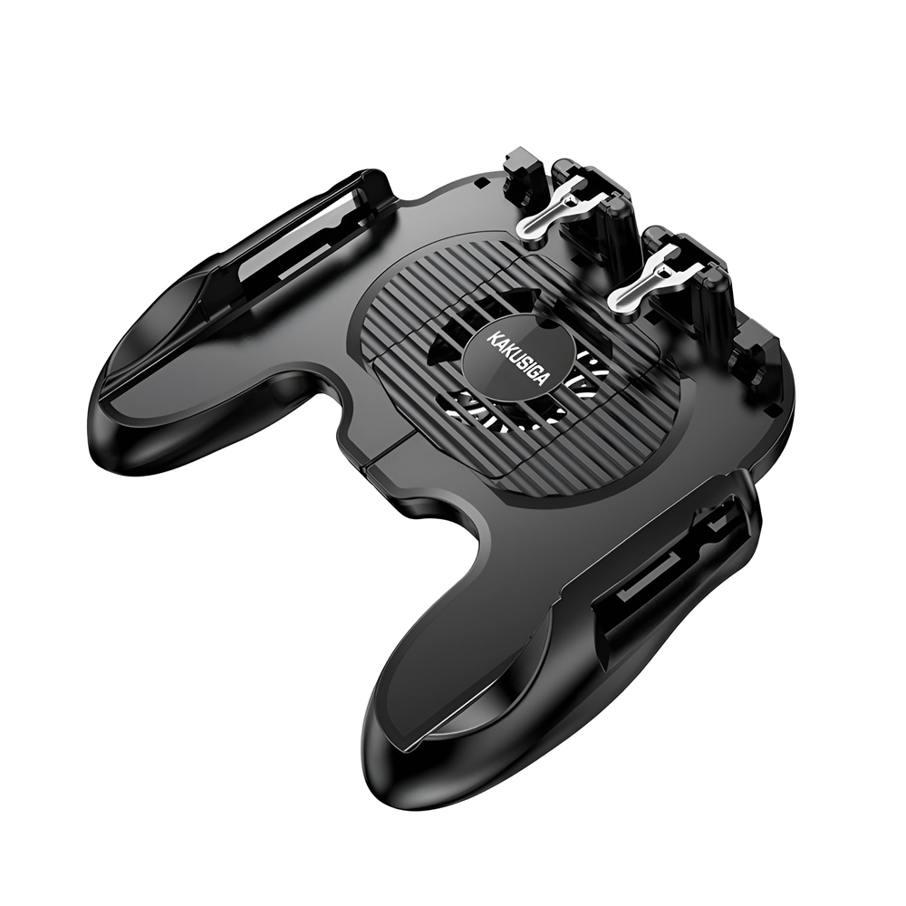 KAKU KSC-651 Mobile Gaming Cooling Gamepad with Heat Dissipation, Black
