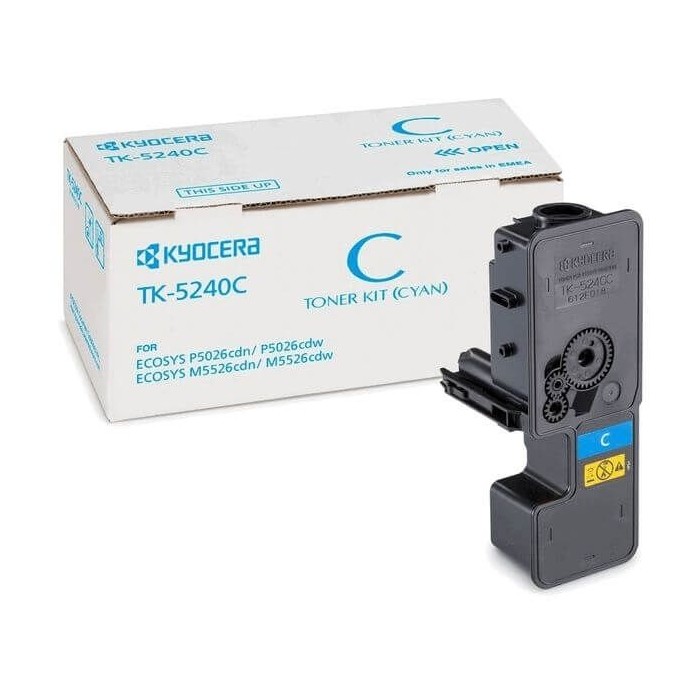 Toner for KM TK-5240 Cyan in cart HYB/84439990,бумага ,чернила, Opc, тонер, dvd, duracell, батарейки