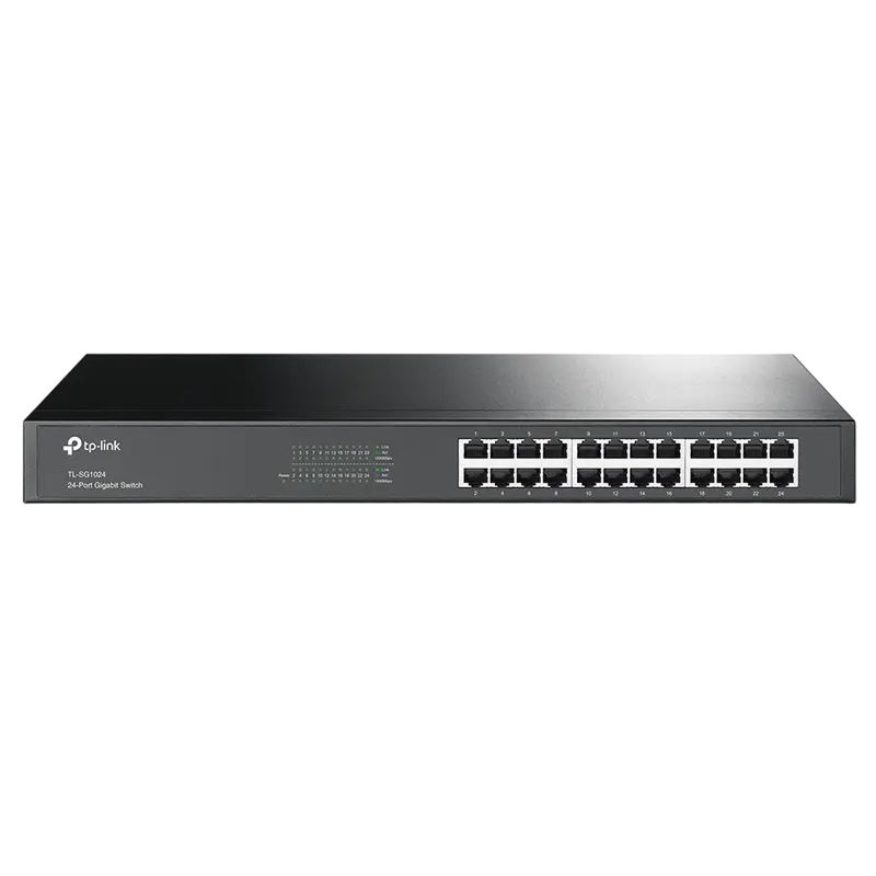 Сетевой коммутатор TP-LINK TL-SG1024, 24x 10/100/1000 Мбит/с,Роутеры, Модемы, свичь, usb на lan