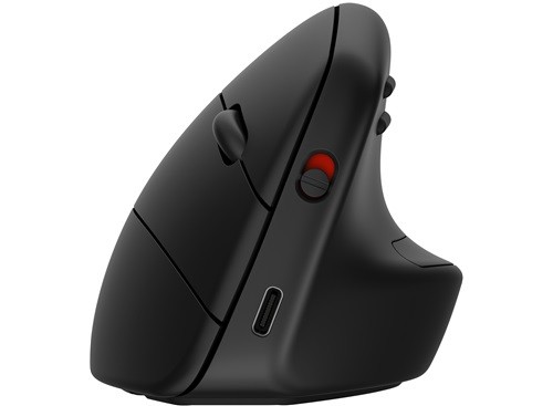 Эргономичная вертикальная беспроводная мышь HP 925/ 4000dpi/ Black